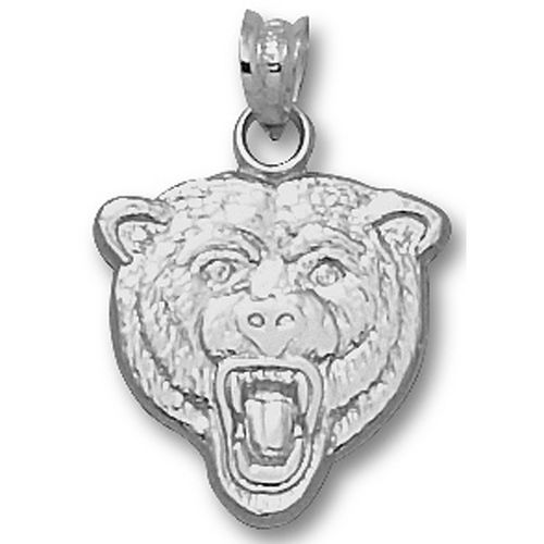Nfl - Sterling Silver Chicago Bears - Bear Logo Pendant