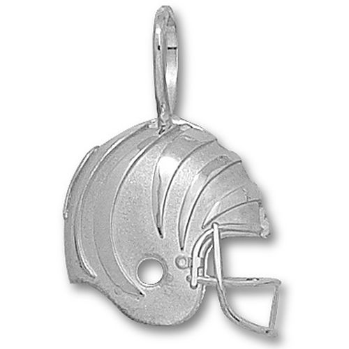 Nfl - Sterling Silver Cincinnati Bengals Helmet Pendant