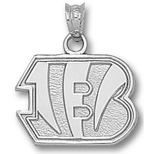 Nfl - Sterling Silver Cincinnati Bengals ""B"" Pendant