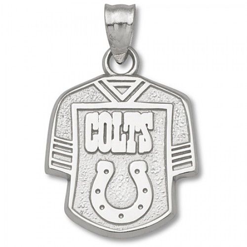 Sterling Silver Indianapolis ""Colts"" Jersey Pendant