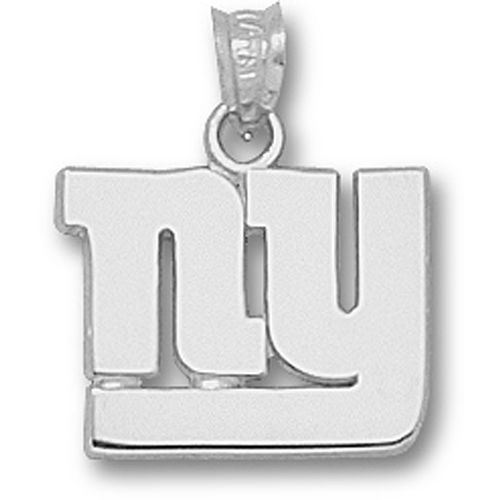Nfl - Sterling Silver New York Giants ""Ny"" Pendant