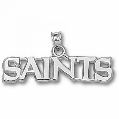 Nfl - Sterling Silver New Orleans ""Saints"" Pendant