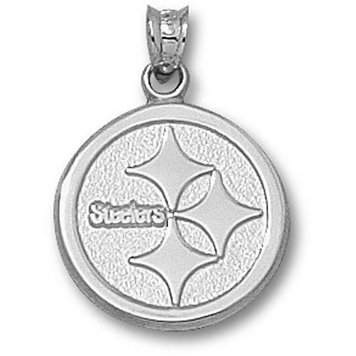 Nfl - Sterling Silver Pittsburgh Steelers Logo Pendant