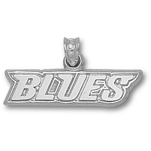 Nhl St. Louis Blues Pendant W/ ""Blues"" Desgin New