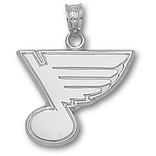 Nhl St. Louis Blues Pendant W/ Note Logo Desgin New