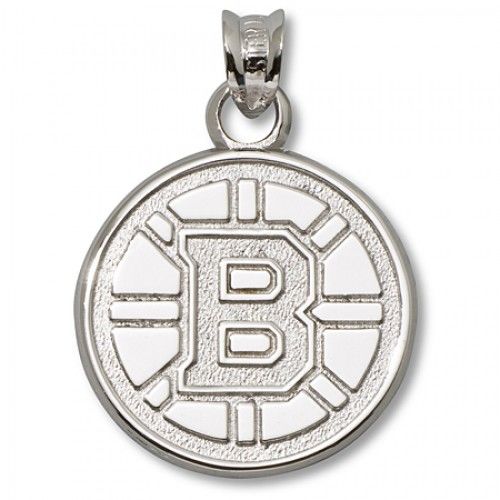 Nhl Boston Bruins Pendant W/ New ""B"" Logo Desgin New