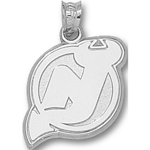 Nhl New Jersey Devils Pendant W/ ""Nj"" Logo Desgin New
