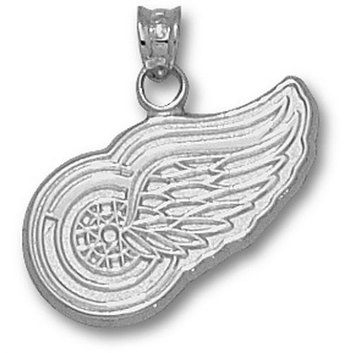 Nhl Detroit Red Wings Pendant W/ Logo Design New