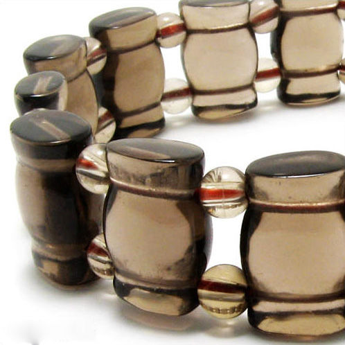 Natural Citrine Hand Row Bracelet Crystal Jewelry