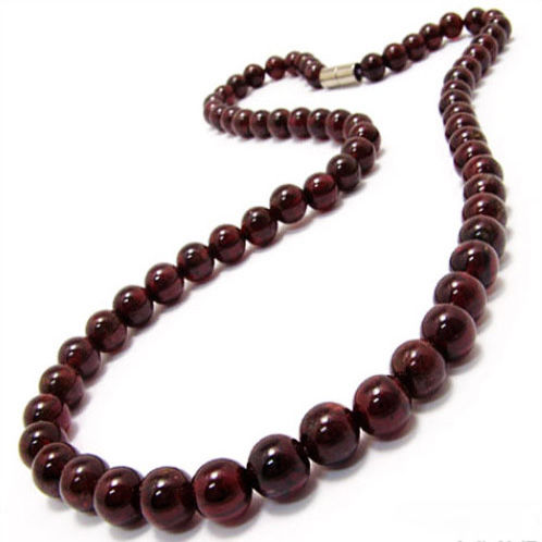 Natural Garnet Crystal Beaded Necklace Jewelry