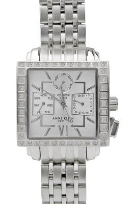 AK Anne Klein 12-1819svsb Multifunction Ladies Watch