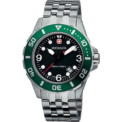 Wenger Swiss Watches 72227 Aquagraph Mens Watch