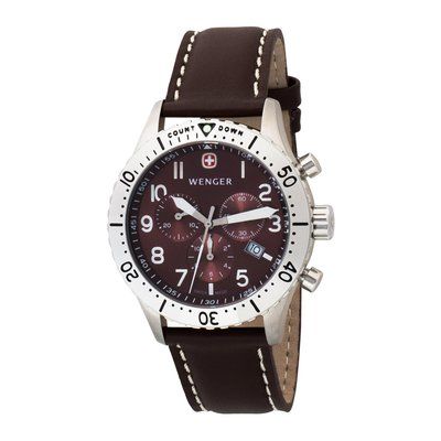 Wenger Swiss Watches 77004 Aerograph Chrono Mens Watch