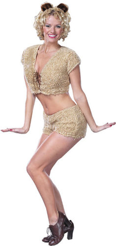 Women's Sexy Costume: Teddy Bear- Medium