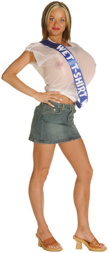 Wet T Shirt Women's Costume