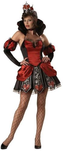 Women's Costume: Deluxe Queen of Broken Hearts- Large