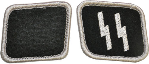 Ss Collar Tabs Pair
