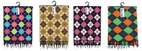 Argyle Scarves Case Pack 144