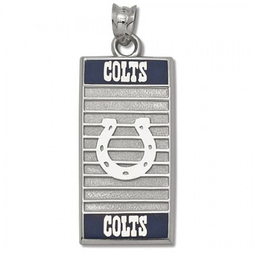 Nfl Indianapolis Colts Football Field Enamel Pendant