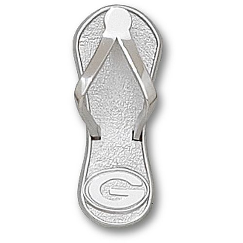 Womens Nfl Green Bay Packers ""G"" Flip Flop Pendant