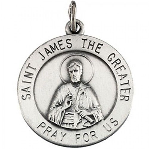 Unisex St. James Pendant Sterling Silver