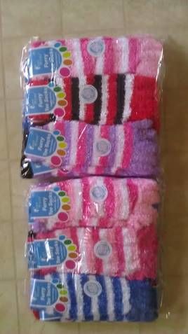 Toe Socks - Furry Case Pack 144