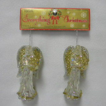 2Pk Gold Winged Angeles Case Pack 144