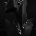 Allure Crystal Stud Prom Bridal Prom Wedding Bridesmaid Necklace Earring Jewelry