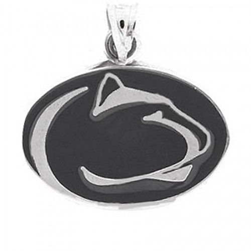 Sterling Silver Penn State University Enamel Pendant