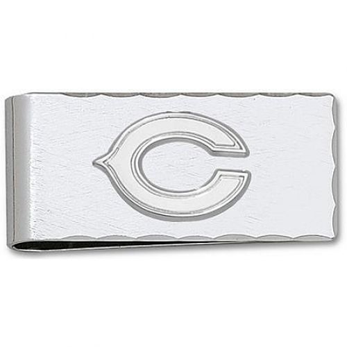 Sterling Silver Chicago Bears ""C"" Money Clip