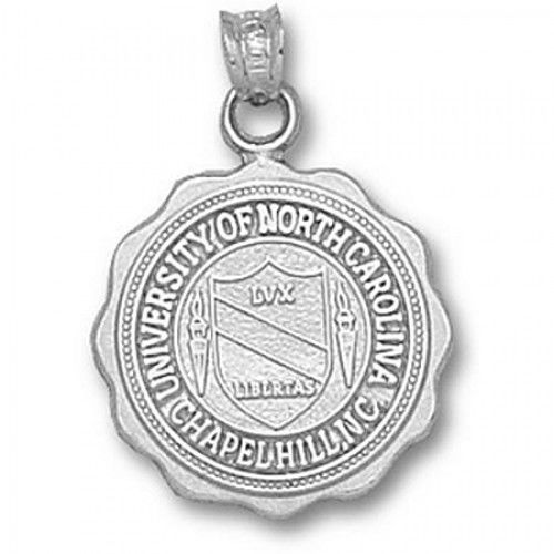 Sterling Silver University North Carolina Seal Pendant