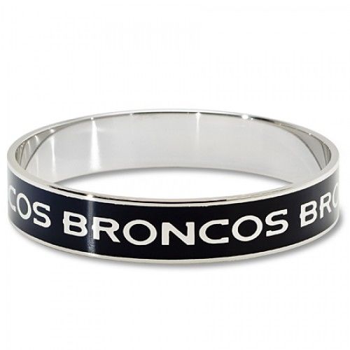 Unisex Denver Broncos Enamel Team Bracelet Nfl Official
