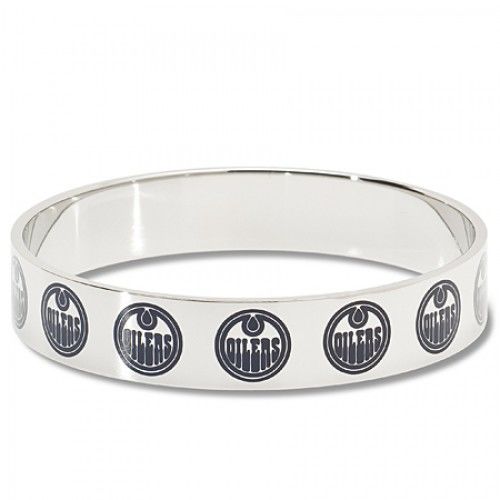 Edmonton Oilers Enamel Team Bracelet - Nhl Official