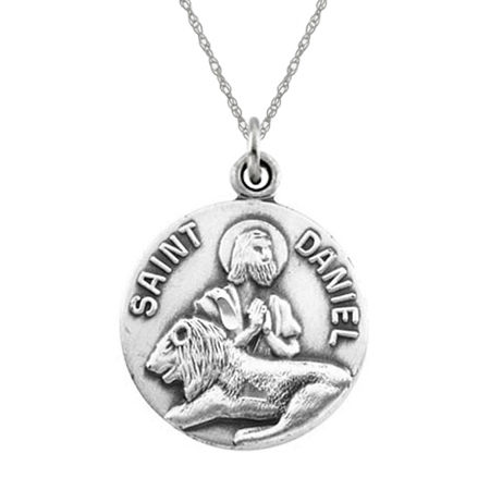 St. Daniel Pendant Medal - Sterling Silver