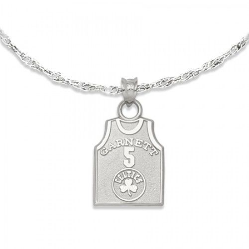 #5 Garnett Jersey Pendant - Nba Boston Celtics - Unisex