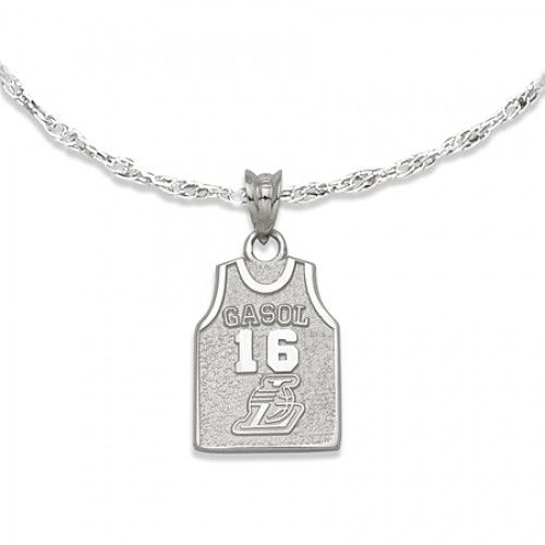 #16 Gasol Jersey Pendant Los Angeles Lakers - Unisex