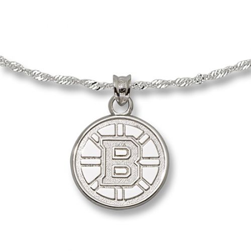 B Logo Medal Pendant - Nhl Boston Bruins - Unisex New