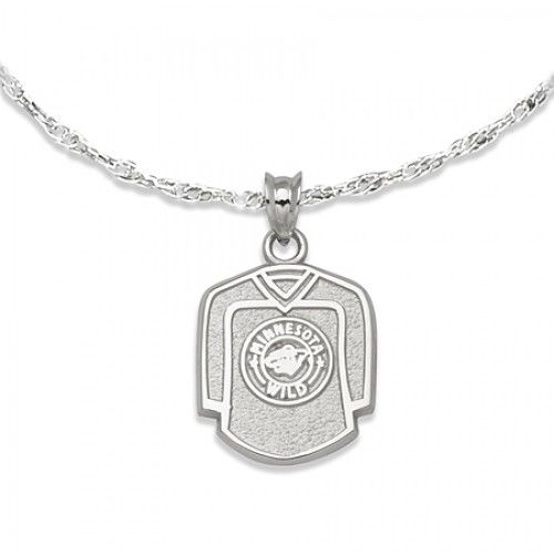 Logo Jersey Pendant - Nhl Minnesota Wild - Unisex New