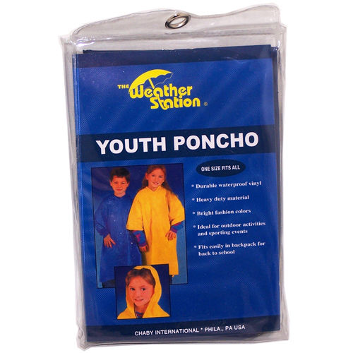 Youth Rain Poncho Assortment Case Pack 12