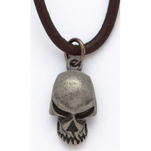 Genuine Leather Cord Necklace- Skull Case Pack 36
