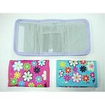 Daisy Print Velcro Wallet Case Pack 144