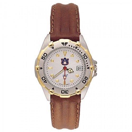Ladies' Leather ""Au"" Auburn University All Star Watch