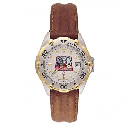 Ladies' Leather Strap University of Alabama All Star Watch