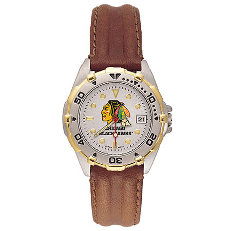 Ladies Leather Chicago Blackhawks All Star Watch