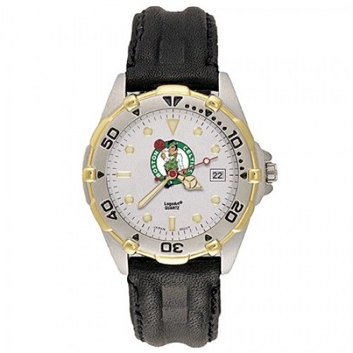 Mens All Star Boston Celtics Leather Watch