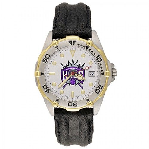 Mens All Star Sacramento Kings Leather Watch