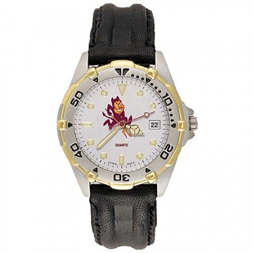 All Star Arizona State University Leather Watch