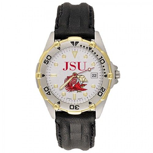 Mens All Star Jacksonville State Leather Watch