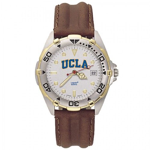 Mens All Star University of California, Los Angeles Leather Watch