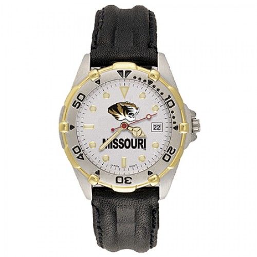 Mens All Star University Missouri Leather Watch